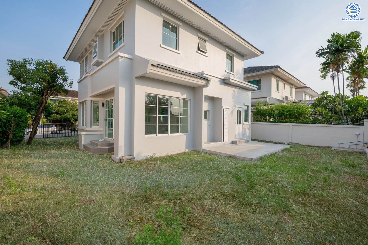 บ้านมือสองตกแต่งใหม่ แบรนด์ LH โครงการ ชัยพฤกษ์ บางบัวทอง หลังใหญ่ เนื้อที่ 94.2 ตร.ว. ฟังก์ชัน 3 ห้องนอน 3 ห้องน้ำ จอดรถได้ 4 คัน พร้อม Facilities ครบครัน บนทำเลเดินทางสะดวก ติดถนนบางกรวย-ไทรน้อย ใกล้เซ็นทรัลเวสต์เกต และรถไฟฟ้าสายสีม่วง "สถานีบางพลู"...